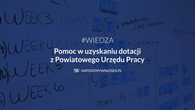 Pomoc w uzyskaniu dotacji na rozpoczęcie działalności