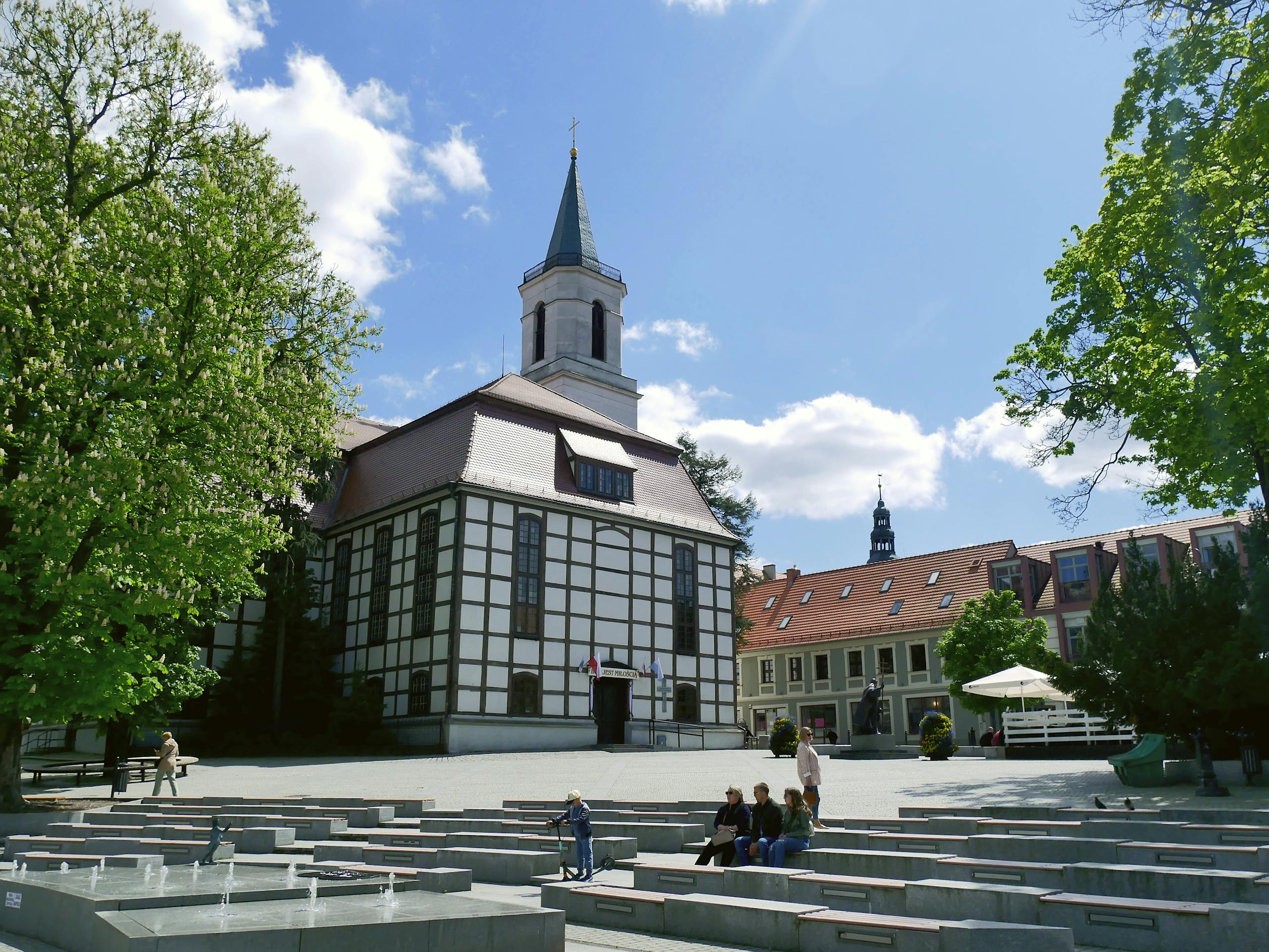 Our Lady of Czestochowa Church in Zielona Gora in Poland